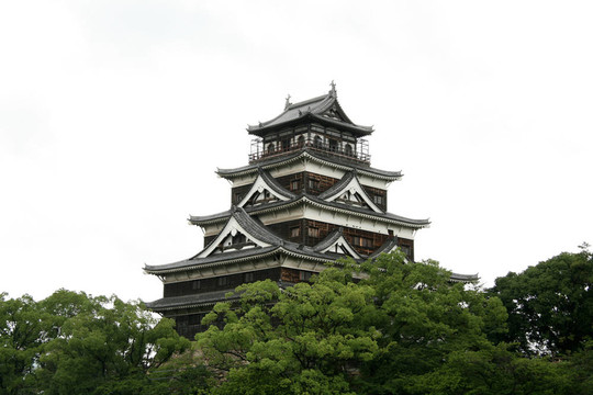 廣島城堡；廣島；日本