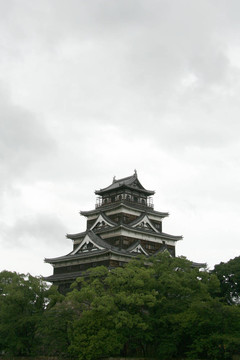 廣島城堡；廣島；日本
