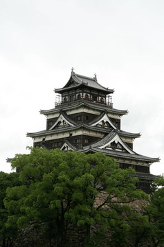 廣島城堡；廣島；日本