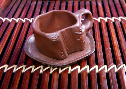 茶葉泥杯