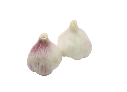 兩個(gè)新鮮大蒜