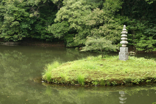 金閣寺寺；京都；日本