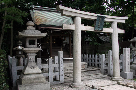 八坂神社；京都；日本