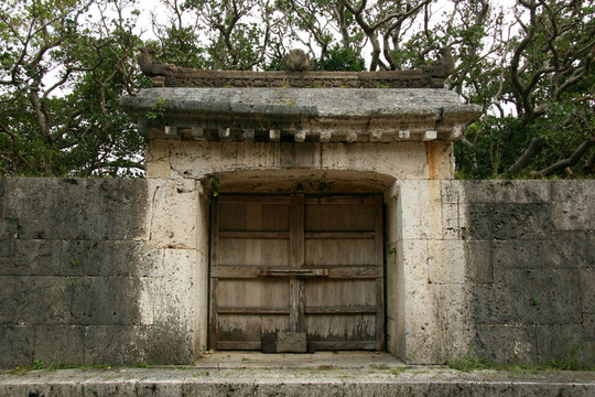 首里城；Naha；沖繩；日本
