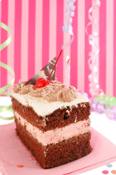 櫻桃巧克力生日蛋糕