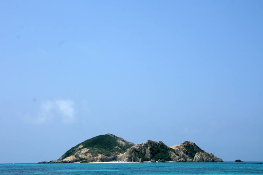 渡嘉敷島；沖繩；日本