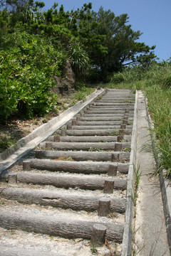 渡嘉敷島；沖繩；日本