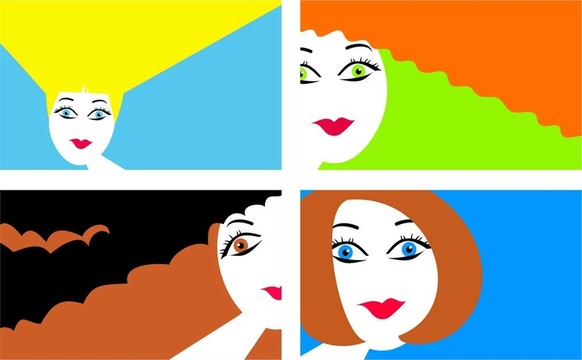 現(xiàn)代的頭發(fā)