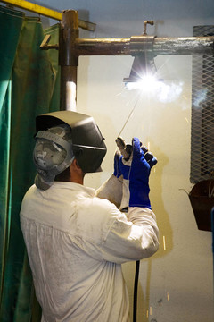 Welder Sparks