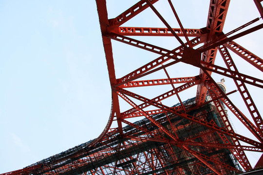 東京鐵塔；東京；日本