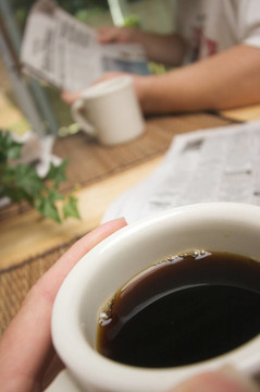 早晨的咖啡