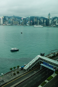 海景房俯瞰香港維多利亞港旅游