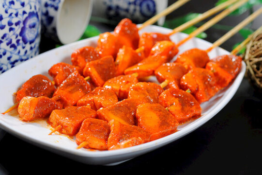 五花肉串