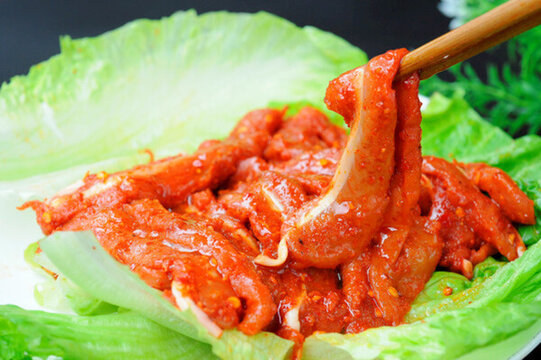 麻辣肉片