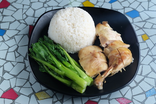 鹽焗雞飯