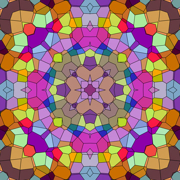 染色玻璃拼花教堂玻璃 無分層