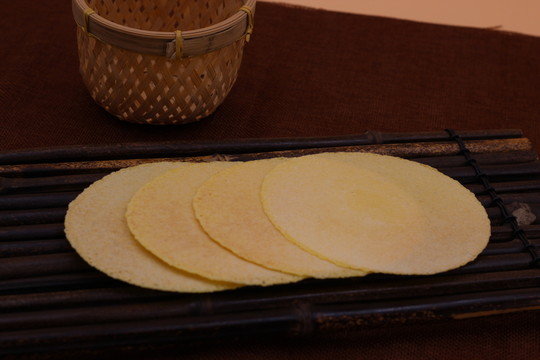 竹底玉米餅