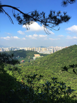 圭峰遠(yuǎn)眺