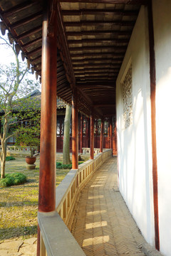 蘇州園林建筑元素 走廊