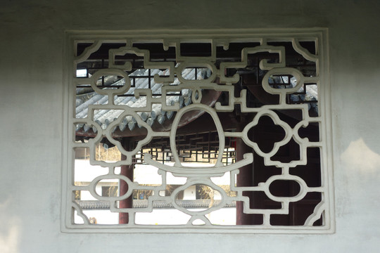 古典園林花窗