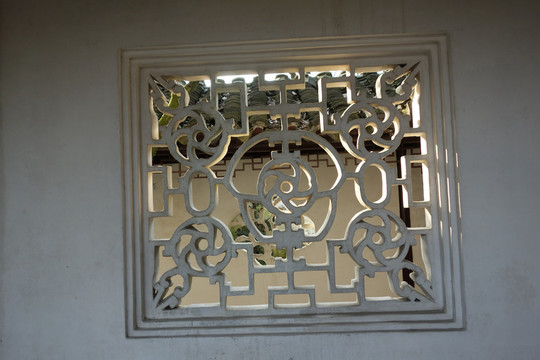 古典園林花窗