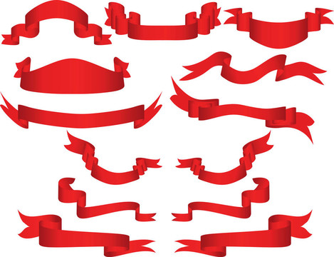 向量的絲帶