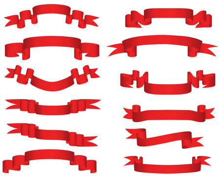 向量的絲帶