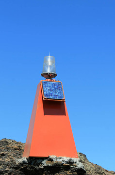 橙色的灯塔