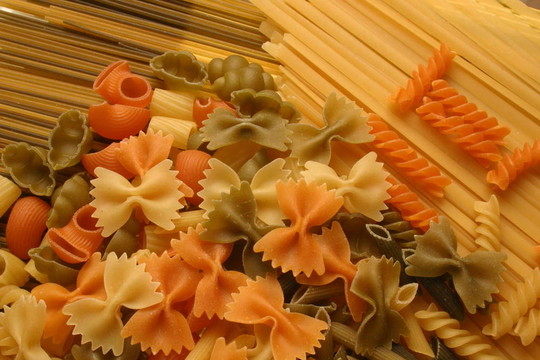 意大利面；形面食面條；