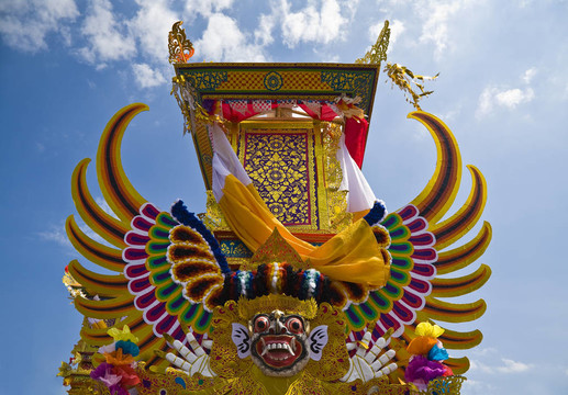 巴厘火化塔