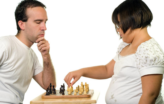 下棋