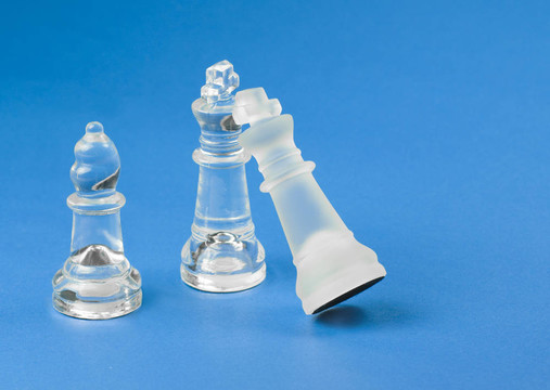 格拉斯在藍色上下棋