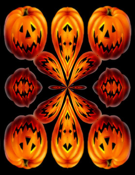 萬圣節(jié)jackolantern萬花筒