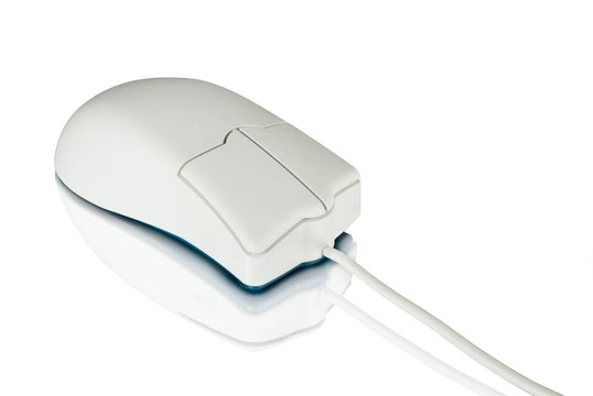 白色的電腦鼠標(biāo)