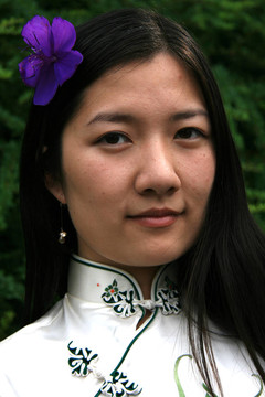 中國(guó)傳統(tǒng)女孩肖像