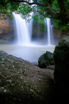 該瀑布haew Khao Yai