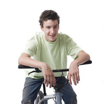 男孩的自行車