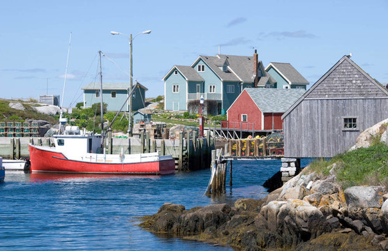 著名的Peggy s Cove
