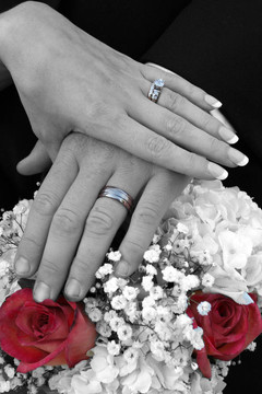 結(jié)婚戒指。