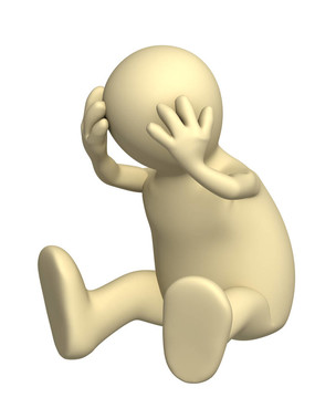打亂3D木偶；保持頭部
