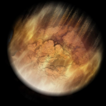 流星進入地球大氣層