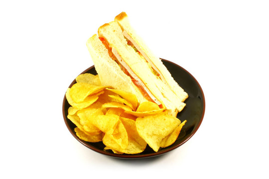 三明治和薯?xiàng)l套餐