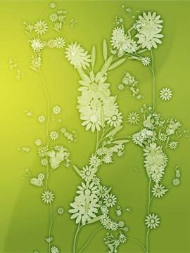 花藝主題設(shè)計(jì)插畫(huà)
