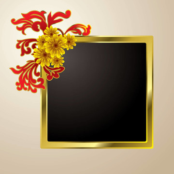 花相框