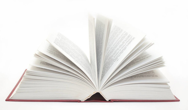 打開的書