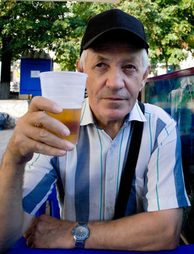 男人的啤酒