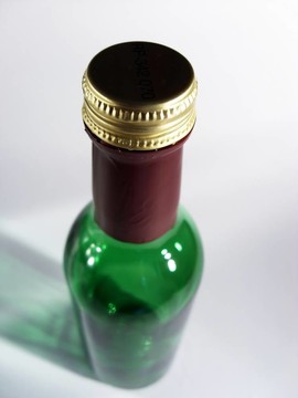 綠色的酒瓶
