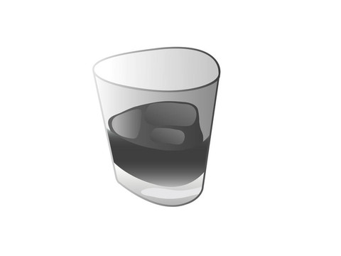 帶冰塊的酒