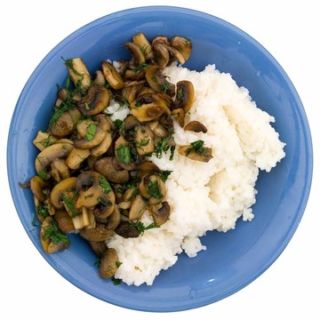 香菇和米飯