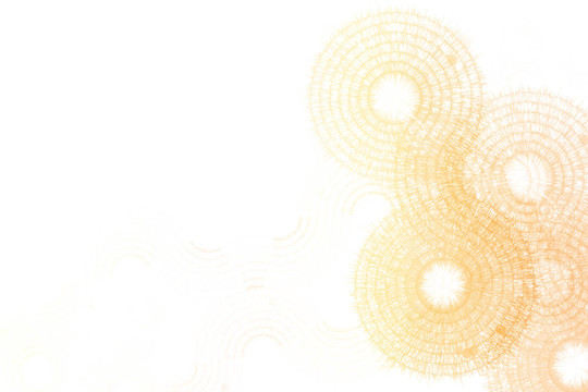 Orange White分形抽象設(shè)計(jì)